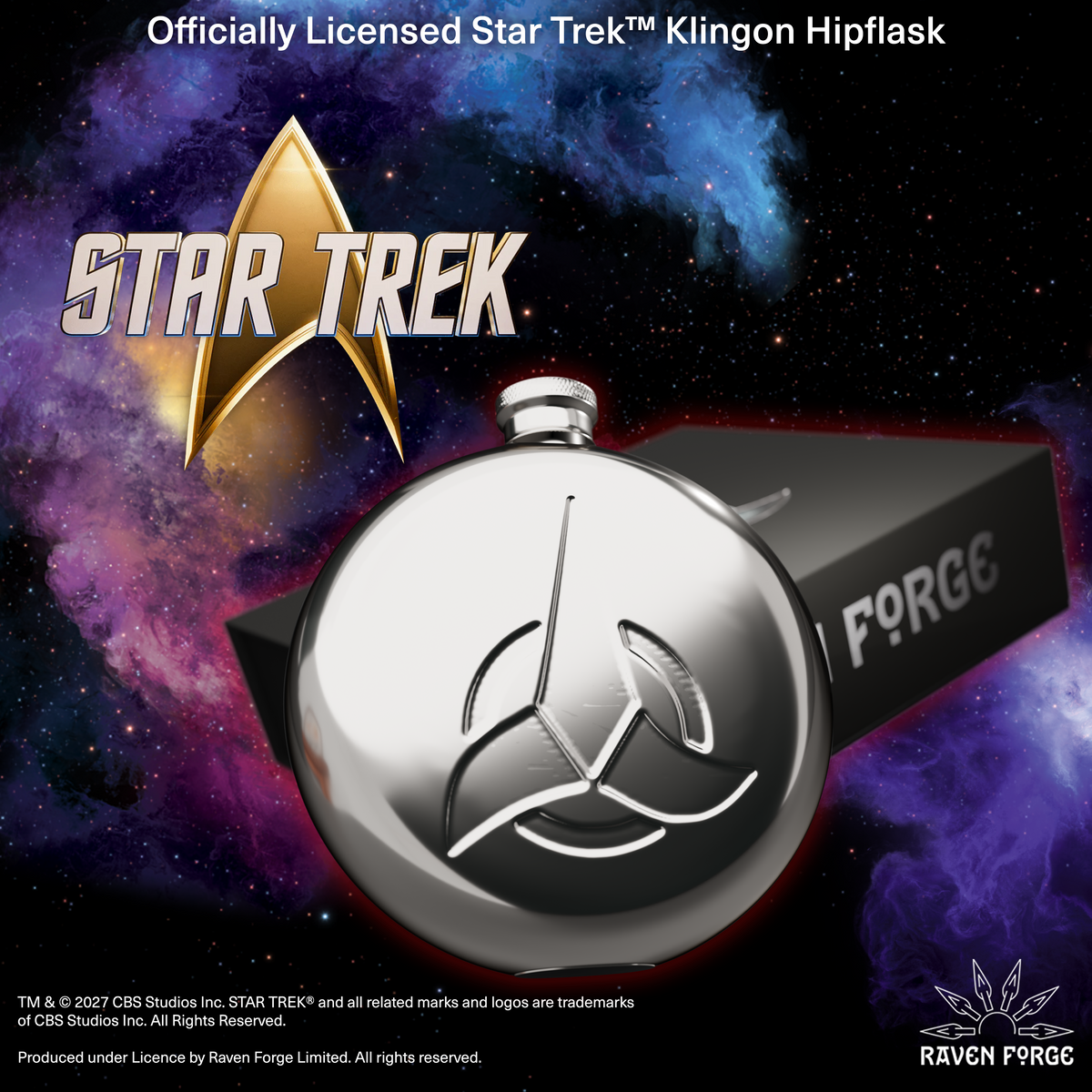 Star Trek Klingon Hipflask