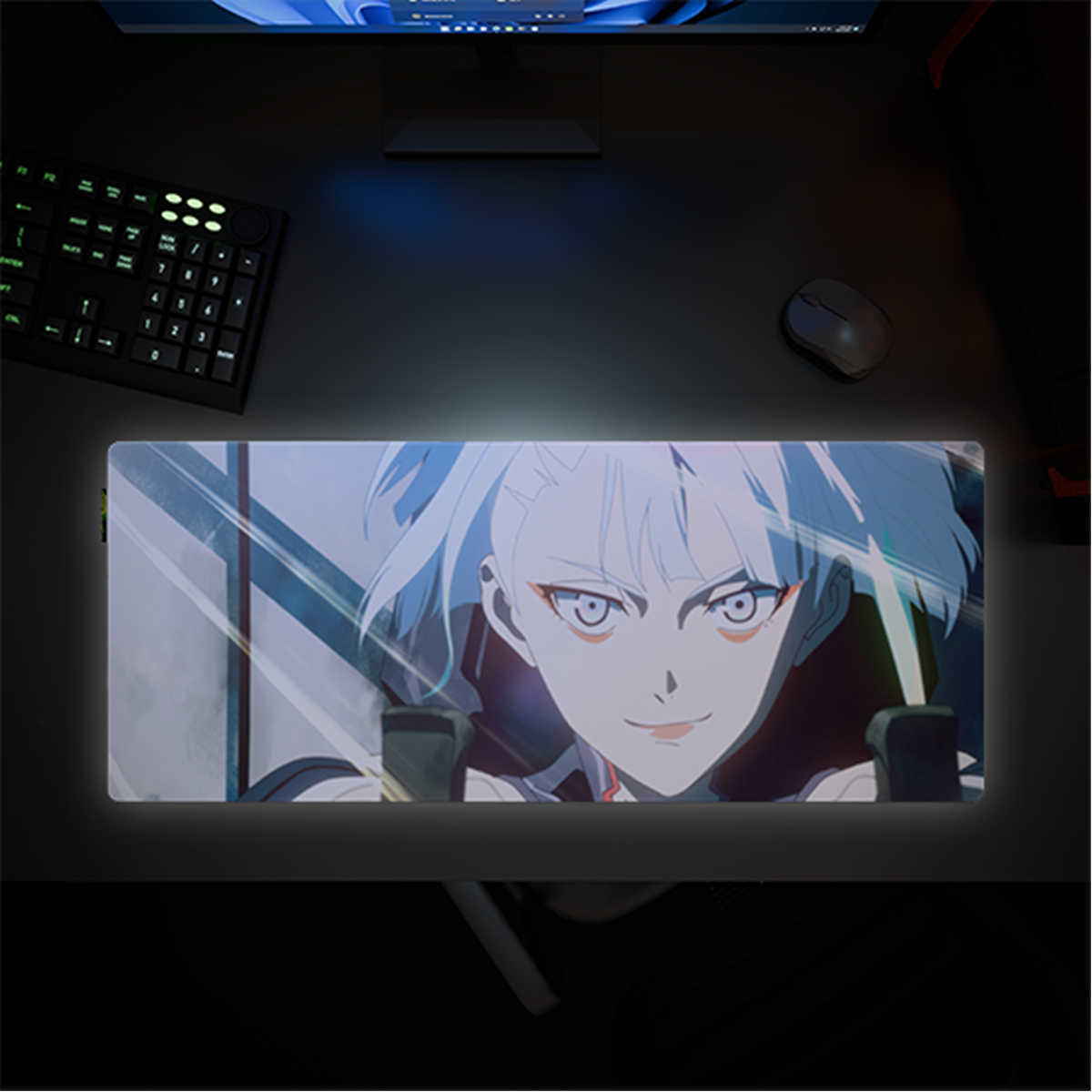 Cyberpunk Edgerunners Desk Mat - Lucy