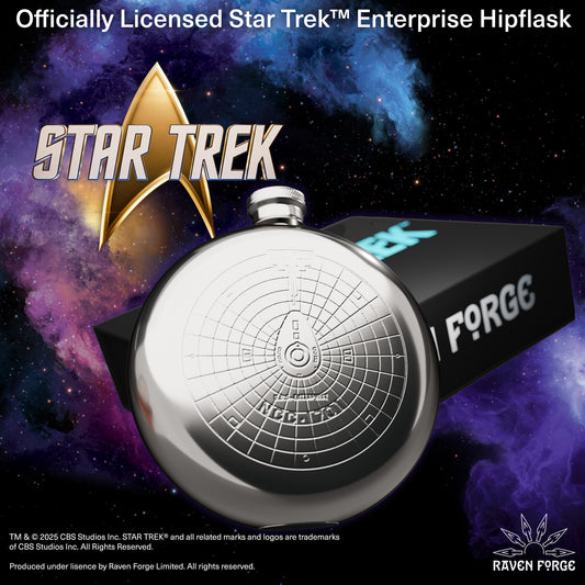 Star Trek Enterprise Hipflask