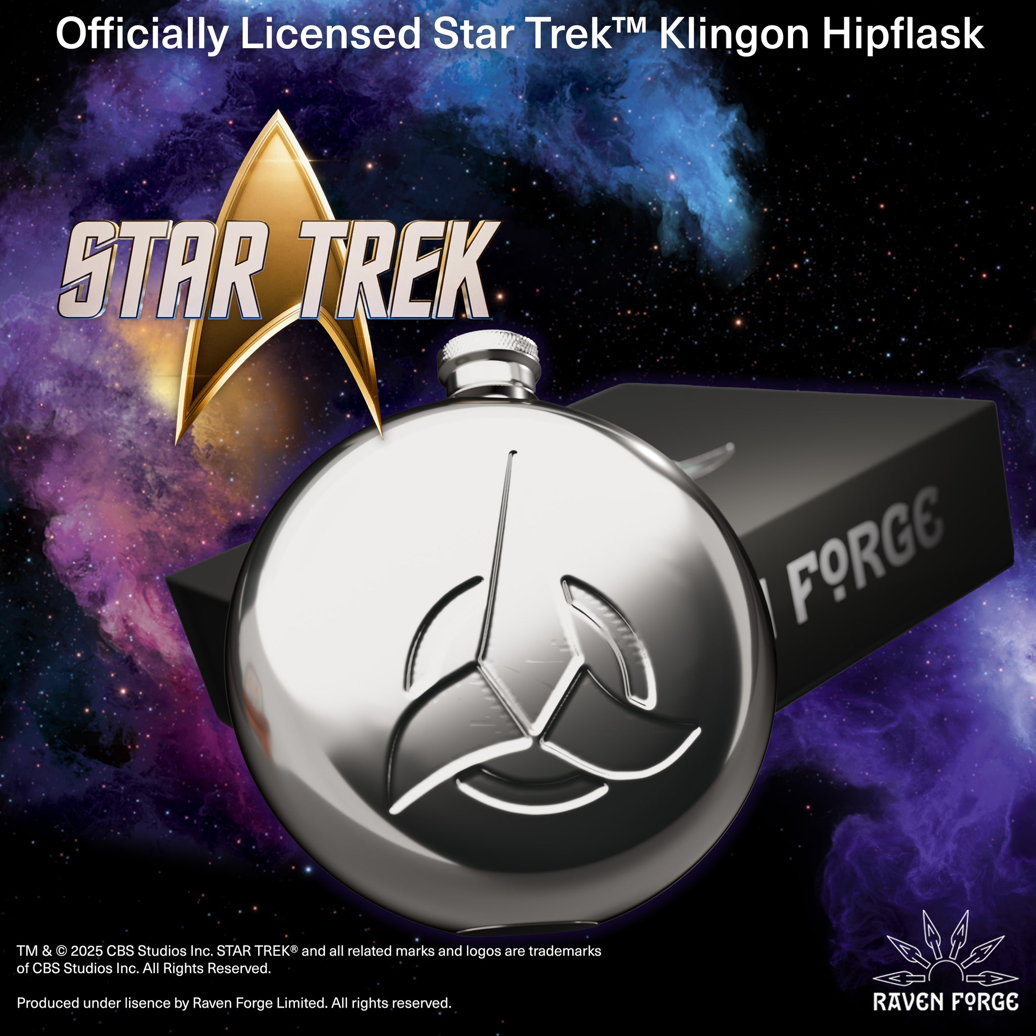 Star Trek™ Klingon Hipflask – Raven Forge