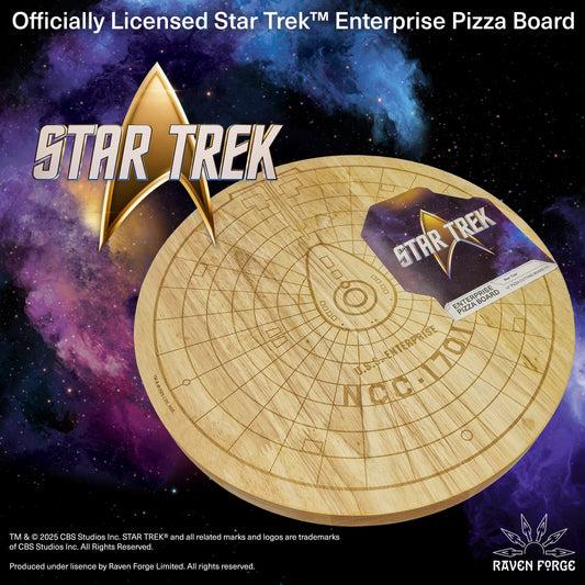 Star Trek Enterprise Pizza Board