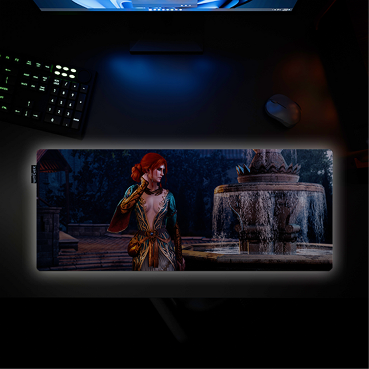 The Witcher Desk Mat - Triss