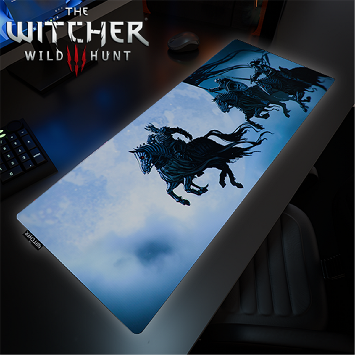 The Witcher Desk Mat -The Wild Hunt