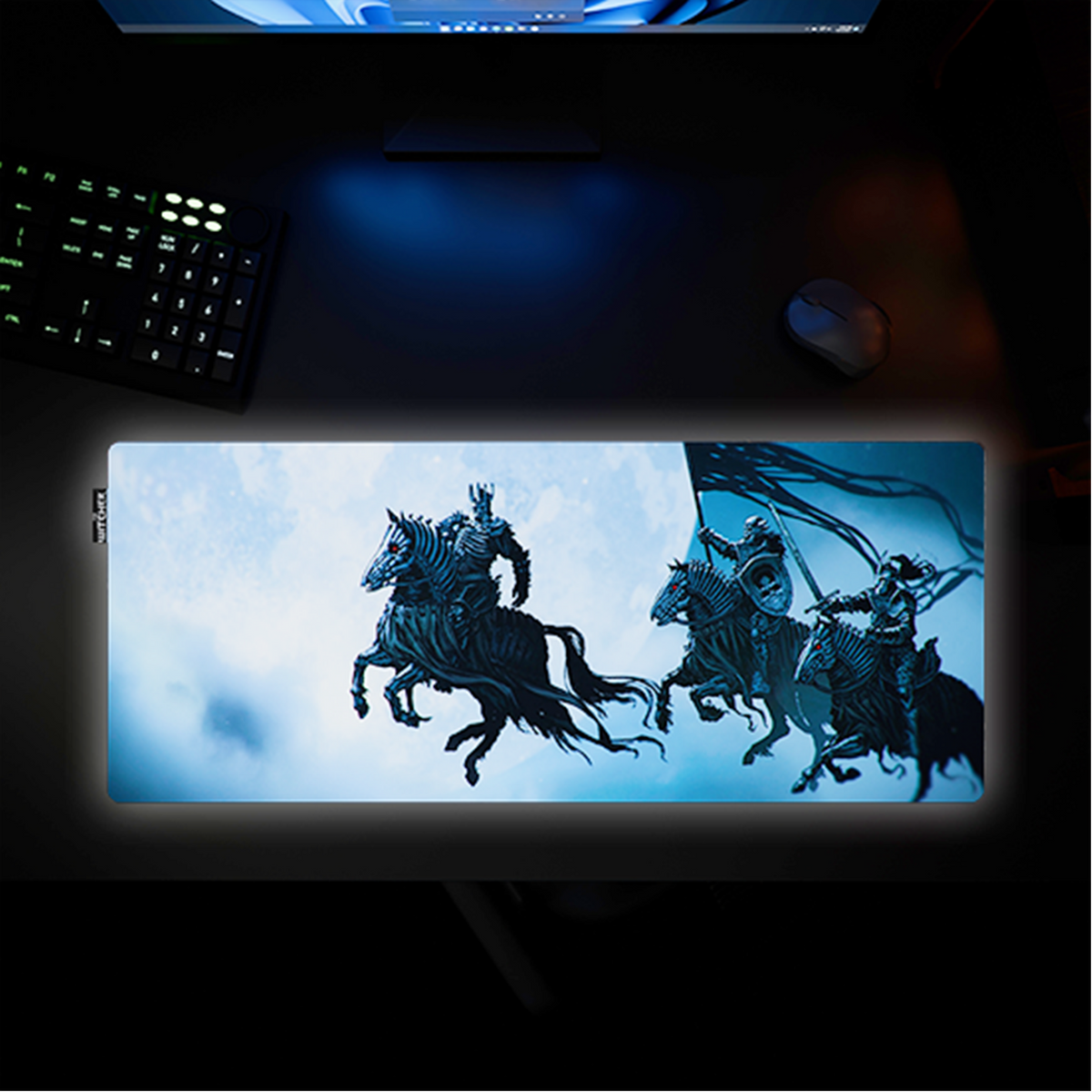 The Witcher Desk Mat -The Wild Hunt