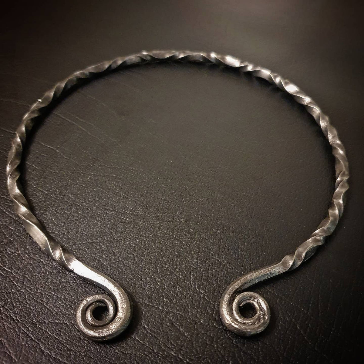 Hand Forged Neck Torc