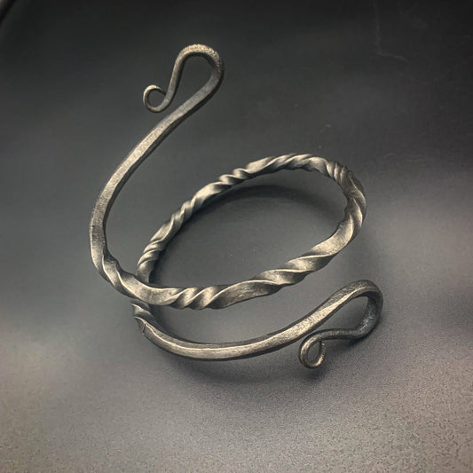 Hand Forged Arm Torc