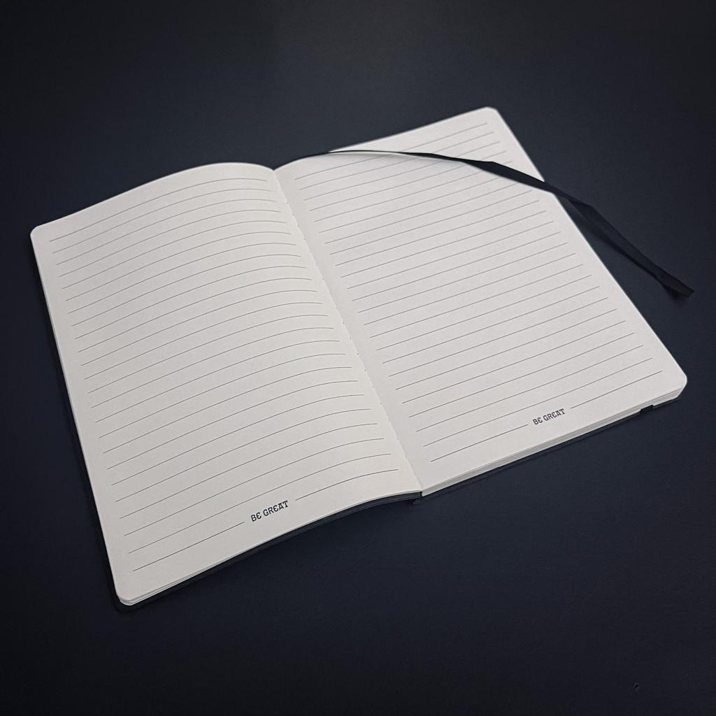 Soft-Touch Embossed Raven Forge Notebook