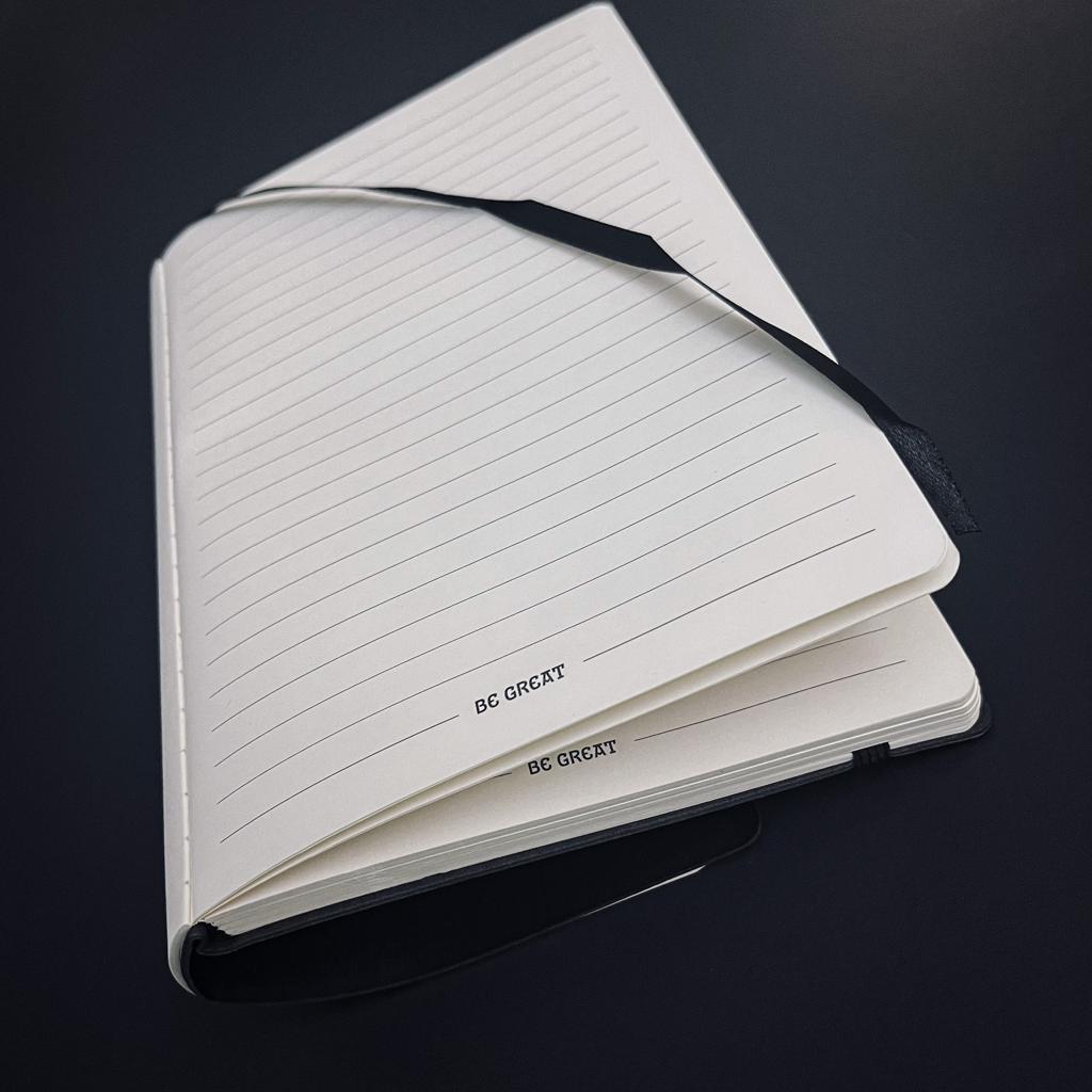 Soft-Touch Embossed Raven Forge Notebook