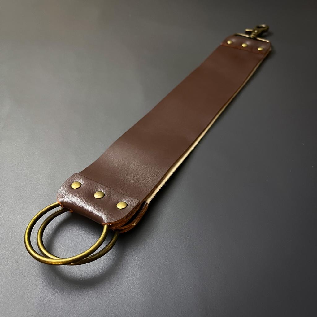 Leather & Cotton Sharpening Strop