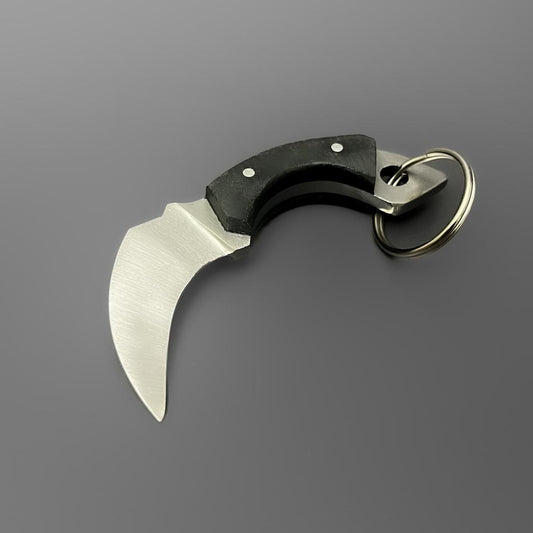 Steel Tang Mini Karambit Keyring