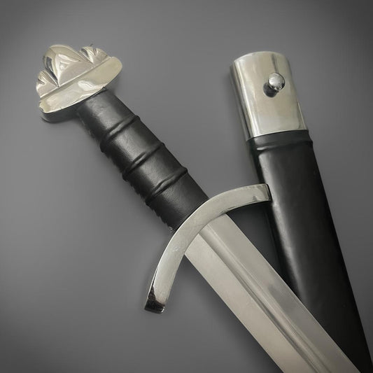 Three Lobe Viking Sword with Scabbard