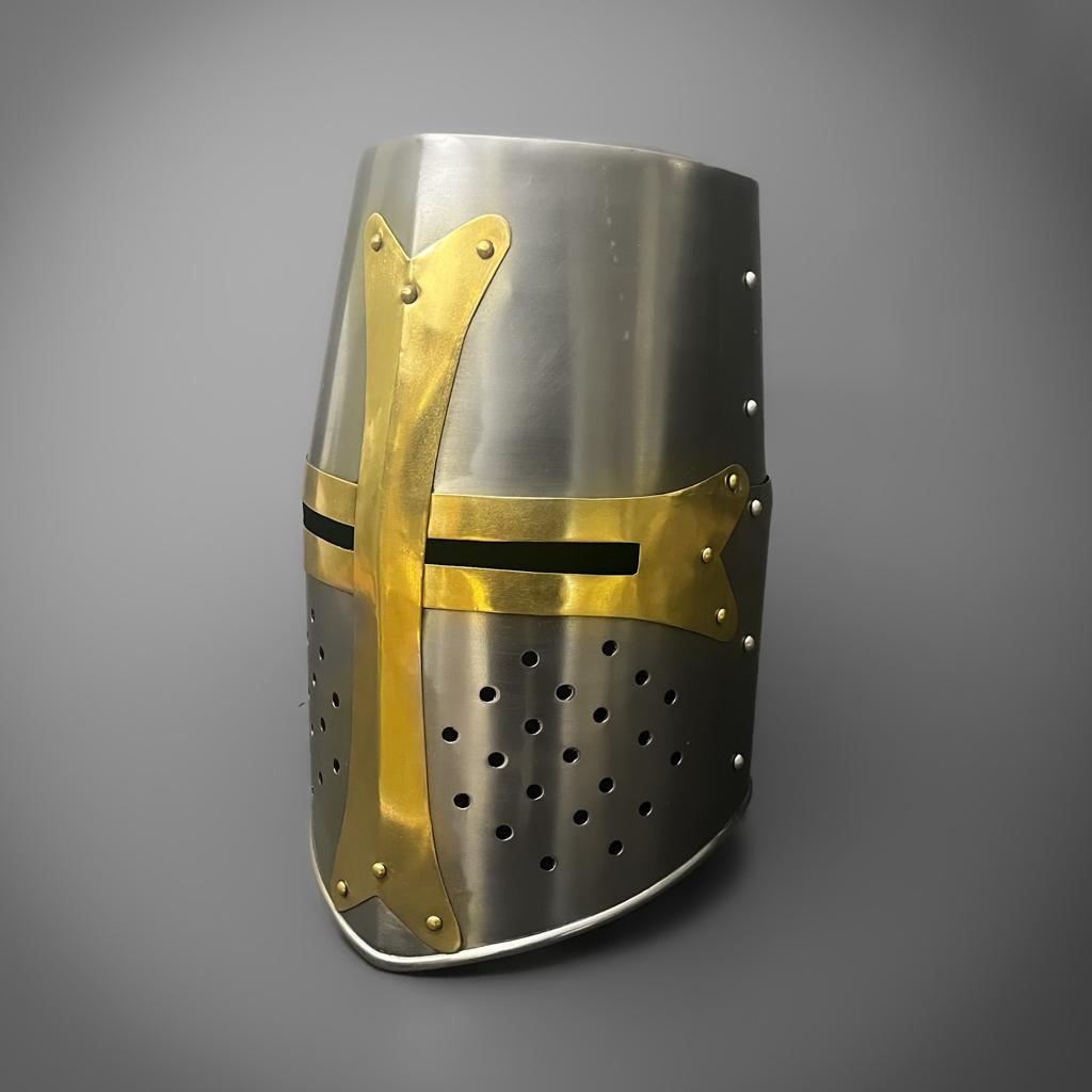 Crusader Helmet - Trollkors – Raven Forge